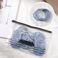 Gratis Ongkir - Ikat Rambut Karet Polos Elastis Gaya Korea Wanita / Karet Rambut / Karet Gelang