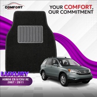 Comfort Luxury Honda CR-V/CRV RE (2007-2011) Car Floor Mat and Carpet