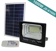 ไฟสปอร์ตไลท์ LED 1000W/1200W/1400W/1600W/1800W/2000W/2200W/2400W/2600W/2800W/3000W JD-81000 - JD-83000 แสงสีขาว Spotlight Led ไฟโชล่าเซลล์ โคมไฟสปอร์ตไลท์ โคมไฟโซล่าเซล โคมไฟถนนล่าเซลล์ Solar Cell พร้อมรีโมท สปอตไลท์ SOLAR LIGHT