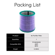 Carbon Filter Air Purifier Filter for Dyson Tower Air Purifier 1 pack/Purple Air Purifier Replacemen