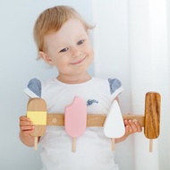 兒童房的木製壁掛架，兒童房裝飾，女孩的禮物