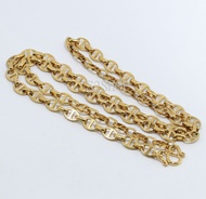 s2shop สร้อยคอสแตนเลสแท้ สร้อยคอพระ  ห้อยพระได้ 1 องค์ ความกว้าง 5 มมความยาว 16 18 20 22 24 นิ้วNo.1