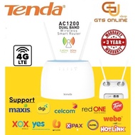 Tenda 4G680 LTE 4G4G+ Tenda 4G094G1804G185 N300mbpsAC1200 Dual Band Wifi Modem Router Sim Card Support