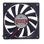 COFAN F-8015H12BII 12V 0.35A 8015 8CM Ultra-Thin Charger Chassis Fan