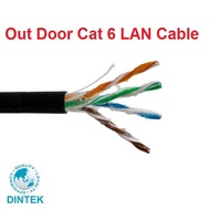 Hotdeal Dintek Out Door Cat6 LAN Cable With Jelly Filled - 10m / 15m / 20m / 25m / 30m / 35m / 40m /