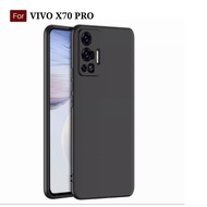 MATTE CASE VIVO X70 / X70 PRO SOFT CASE SLIM FIT PREMIUM PROTECTION CAMERA #DSSLD