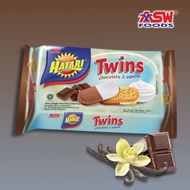 Hatari Twins Chocolate & Vanilla Biscuit 190gr / Biskuit Coklat Vanila