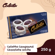 Colatta Compound Chocolate White - Coklat Putih Batang 250g