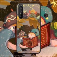 【保護殼】卡通插畫索尼Xperia 1II手機殼索尼5ii皮紋保護套xz1防摔硅膠軟索尼x1ii復古油畫搞怪