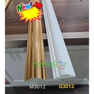 PVC Metallic Gold wainscoting/8ft wainscoting/M3012