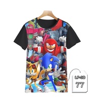 Sonic the Hedgehog Clothes for Children and Adults 3D Animation Game LP3D-77 Fashion