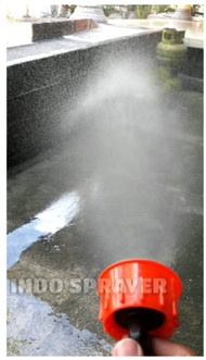 Nozzle mangkok Lubang 8 | Nozzle Sprayer Elektrik Plastik | Nozzle Swan Plastik | Spuyer Fleksibel | Spuyer Plastik