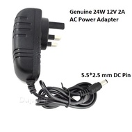 Genuine 12V 2A/9V 2A/5V 2A 5.5*2.5 mm DC Pin Ac Power Adapter/Charger