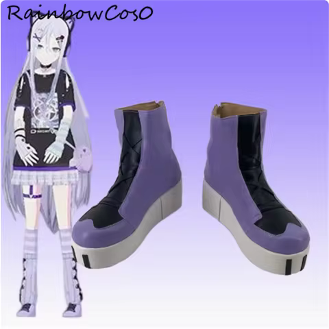 YOISAKI KANADE Project Sekai Cosplay Shoes Boots Game Anime Halloween RainbowCos0 W4497