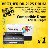 Brother DR2125 / DR-2125 High Quality Compatible Drum Kit