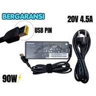 AC ADAPTOR LAPTOP Z510 G510 E431 G500 G500S G505 G505S G510 G510S G700 20V 4.5A USB PIN (90W) NEW