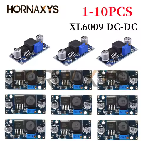 1-10PCS XL6009 4A Boost Converter Step Up Adjustable 15W 5-32V to 5-50V DC-DC Power Supply Module LM