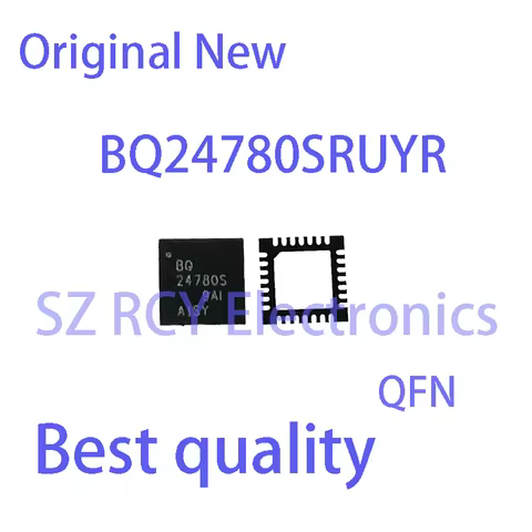 (2-50 PCS)New BQ24780S BQ24780SRUYR BQ24780RUYR 24780S BQ24780 24780 QFN-28 IC chip Battery Manageme