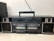 SONY  CFS-W365S cassette  radio. 音響組合