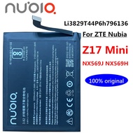 แบตเตอรี่ แบต Battery for ZTE Nubia Z17 Mini NX569J NX569H Mobile Phone/Li3829T44P6h796136 2950mAh ร