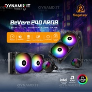 Segotep Bevere 240 ARGB INTEL/AMD 240mm AIO Cooler - Black