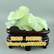 收購玉石擺件 籽料 壽山石擺件