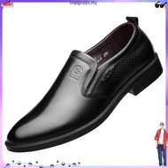 Lee Classics Business Shoes / Kasut Formal Lelaki Lee / Men's Formal Shoes / PU Leather Black Shoes
