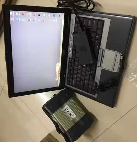 MB Star C3 High PCB 12/2014 software 320gb HDD full set RS485 cables d630 90% New Laptop 4gb ram rea