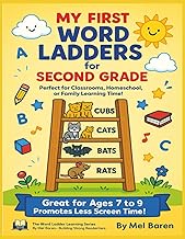 My First Word Ladders for Second Grade: Fun Word Ladder Puzzles for Second Grade—Help your child bui
