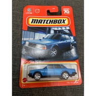 Matchbox MBX 1986 Volvo 240 Blue Metallic