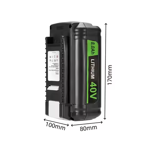 2025 New 40V 8AH High-Power Lithium Battery, For Ryobi RY40200 Tool Battery OP4050 OP4026 , RY40430,