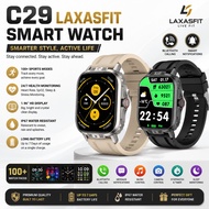 C29 Pro LAXASFIT Smart Watch Bluetooth Call HD Display Heart Rate Sleep Monitor Fitness Tracker Wate