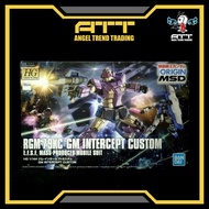 BANDAI HG 1-144 RGM-79KC GM INTERCEPT CUSTOM (Gunpla Gundam ORIGIN MSD Model Kit Resin Statue Dioram