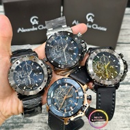 ALEXANDRE CHRISTIE AC 9205 MCB Chronograph LEATHER/S.STEEL WATCH