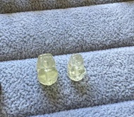 利比亞黃金隕石貔貅 （已打孔，可穿手串）