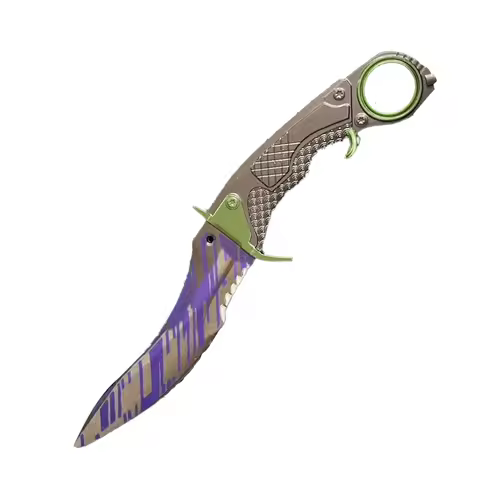 Arena Breakout Rush Saber Game Merchandise New Model Metal Equipment Collection 22cm Purple Zinc All