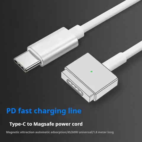 Magsafe 2 charging cable for MacBook fast charging cable charging USB-C to Magsafe 2 T-head