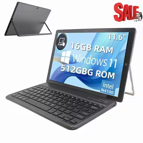 Big Sales 16GB RAM 512GB ROM 64bit 11.6" Windows 11 Tablet Intel Celeron N4100 1920 x 1080 Pixel WIF
