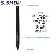 For Huion P80 PEN80 Rechargeable Digital Pen Stylus for Professional Graphic Drawing Tablets 420 H42