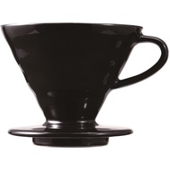 HARIO V60 KDC-02-B Permeable Coffee Dripper 02 Black ดริปเปอร์ Hario แบบเซรามิคสีดำ (Kasuya Model)