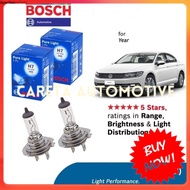 Bosch Pure Light H7 Headlight Bulb for Volkswagen Passat (B8) year 2017 - Present 1set 2 pcs