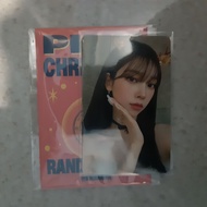 Aespa Pink Christmas 2022 Photocard - Karina