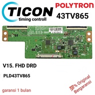 POLYTRON PLD43TV865 TCON Board / Timming Control V15 Televisi LED 43" 43TV865 TICON 43 inch PLD 43