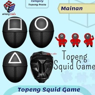 Topeng Pesta Squid Game Taehyung BTS - Topeng Squid Game Mask