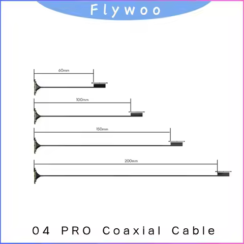 DJI O4 / O4 Pro Coaxial Cable 60mm 100mm 150mm 200mm Length Options for FPV Drone Antenna Flywoo Air