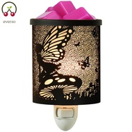 Metal Wax Warmer Plug in Electric Wax Burner Essential Oil Fragrance Burner Night Light Heat Resista