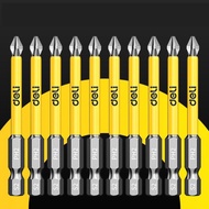 EKILLERLY 10/6pcs Chống trượt Đầu lô Độ cứng cao Từ tính Đầu tua vít chéo Đa chức năng Thép hợp kim