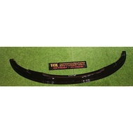 1 05-08 bmw e92 e93 mtech front lip depan gts design gloss black quality tebal untuk add on upgrade 