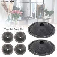 TRENDING21018Y 1Pcs Voice Coil Repair Kit, Threaded Foam Surround Speaker Woofer Paper Cone, Durable