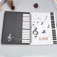 [Staff Notebook] A4 Staff Notebook Widened Music Notebook